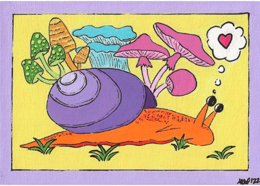 I Love Mushrooms! Love, Snails